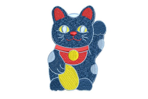 Cartoon Animal Embroidery Design