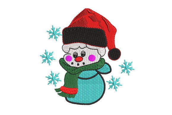 Christmas Snow Man Embroidery Design Review
