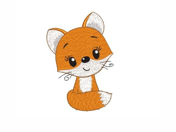 Cute Baby Fox Embroidery Review