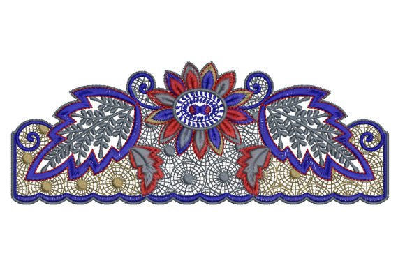 Double Leaves: A Thoughtful Border for Real Embroidery Projects