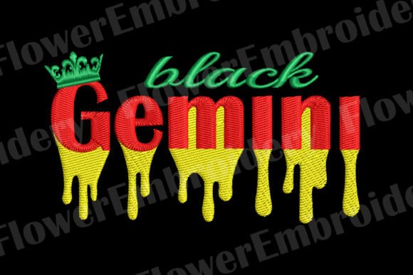 Gemini Zodiac Embroidery Design Review
