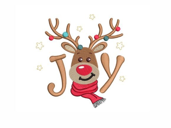 Joy Reindeer: A Boutique Embroidery Review