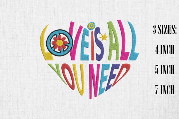 Love Is All You Need Hippie