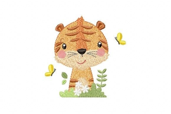 Tiger Boy: A Playful, Heartwarming Embroidery for Meaningful Gifts