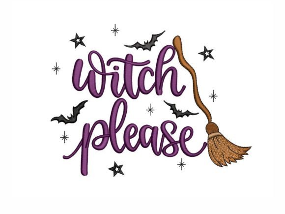 Witch Please: A Smart Embroidery Choice for Small Business Merch